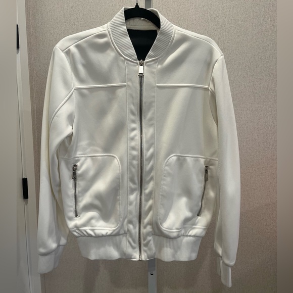 ZARA Texted Bomber Jacket - Picture 2 of 4